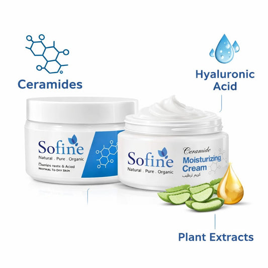 Sofine Ceramide Moisturizing Cream – Deep Hydration & Skin Barrier Repair