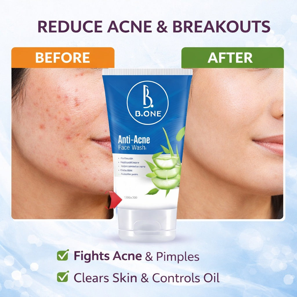 B.ONE Anti Acne Facewash | Clear & Fresh Skin