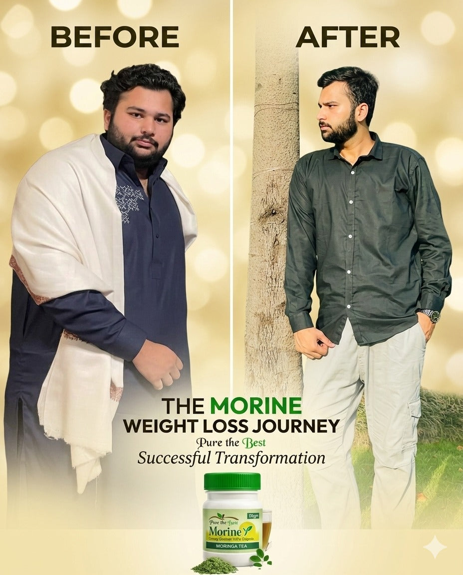 Morine Tea - 100% Natural Moringa Leaf Powder