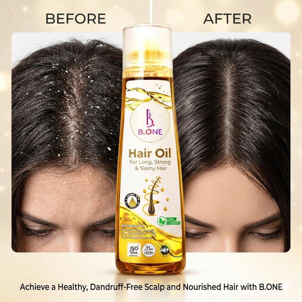B.ONE Hair Oil 200ml | Nourish & Strengthen Hair Naturally