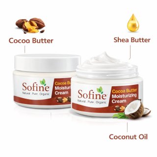 Sofine Cocoa Butter Moisturizing Cream – Deep Nourishment & Soft Skin