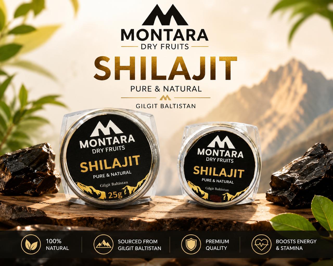 Montara Aftabi Shilajit-25g