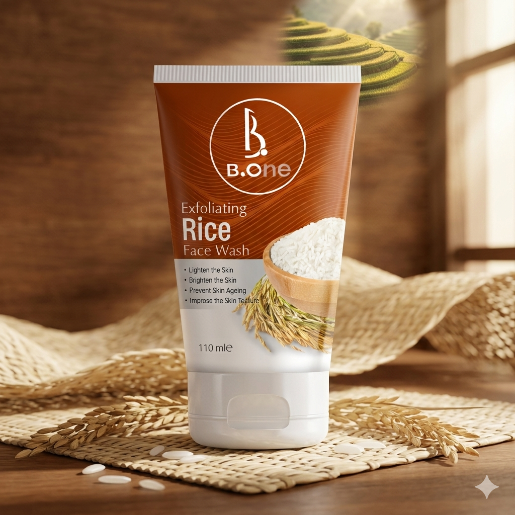B.ONE Exfoliating Rice Facewash | Smooth & Bright Skin